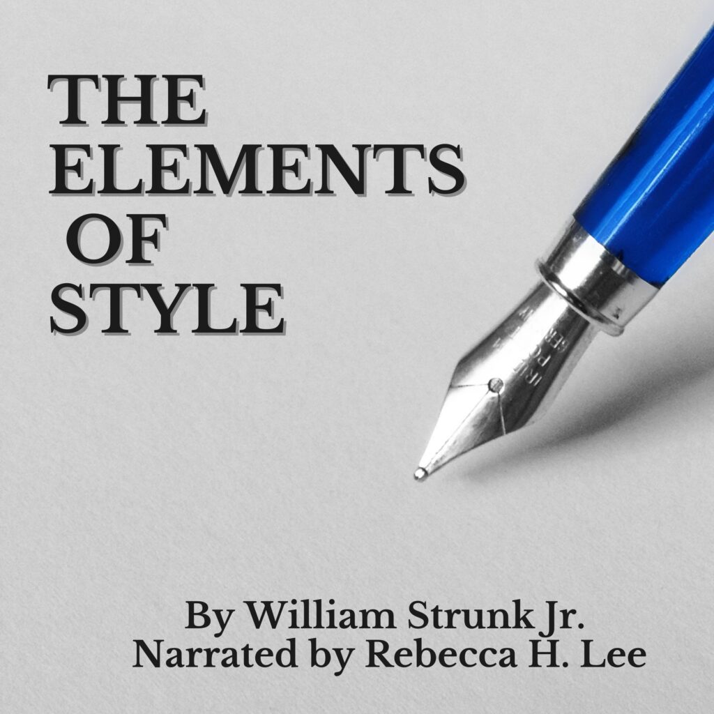 Cover Art for "The Elements of Style" Audiobook